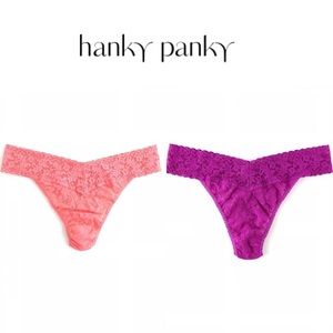 Hanky Panky Signature Lace Original Rise Thong